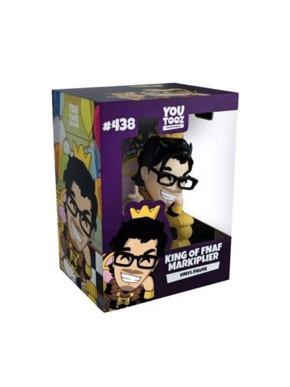 Yootooz King of FNAF YouTuber Markiplier Vinyl Figure Five Nights at Freddy's